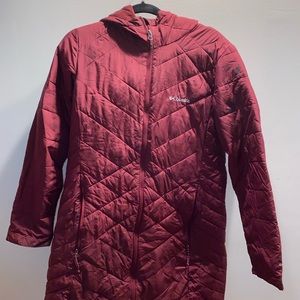 Columbia Omni-heat long winter jacket